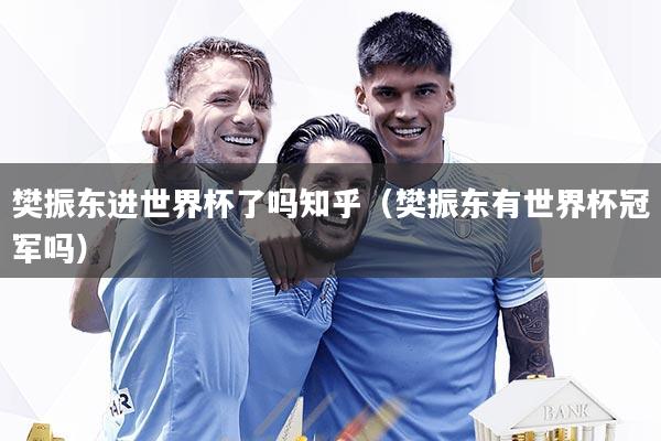 樊振东进世界杯了吗知乎（樊振东有世界杯冠军吗）